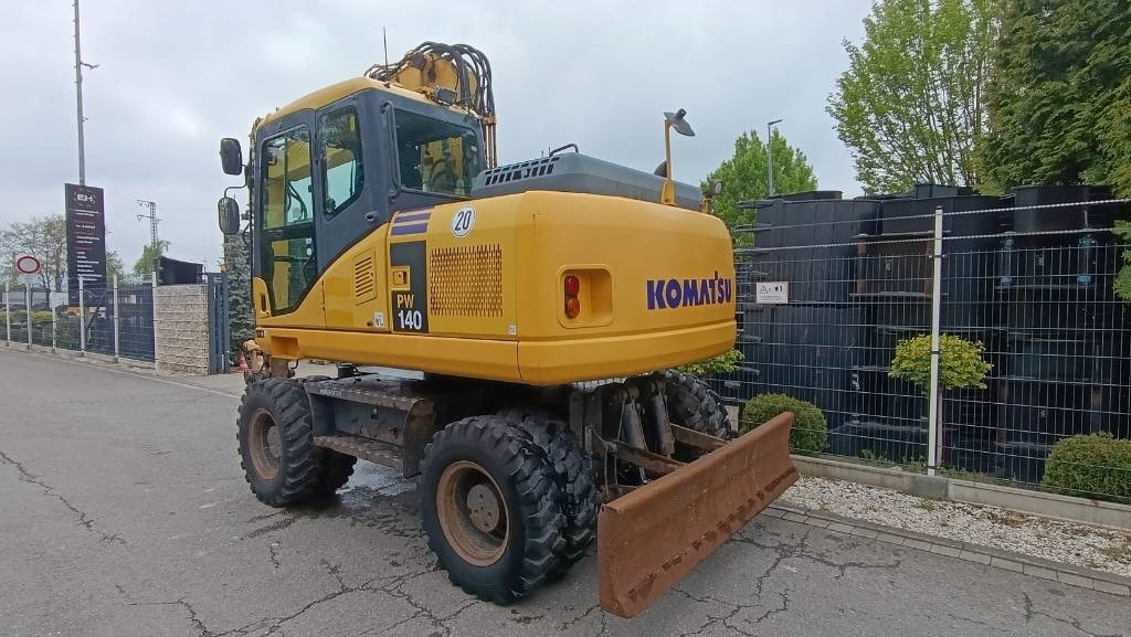 Komatsu PW 140 Mobilbagger Powertilt Schnellwechsler MS 10 - حفار ذو عجلات: صورة 5 Komatsu PW 140 Mobilbagger Powertilt Schnellwechsler MS 10 - حفار ذو عجلات: صورة 5