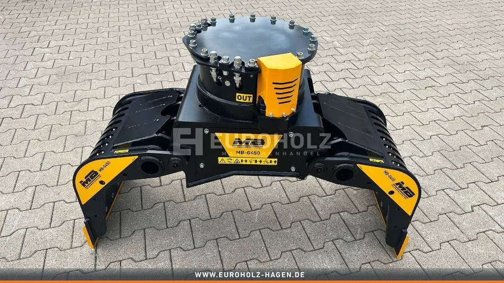 Sortiergreifer MB Crusher MB-G450 S4 3,5-5,5 t - كلّاب - آلات الإنشاء: صورة 5 Sortiergreifer MB Crusher MB-G450 S4 3,5-5,5 t - كلّاب - آلات الإنشاء: صورة 5