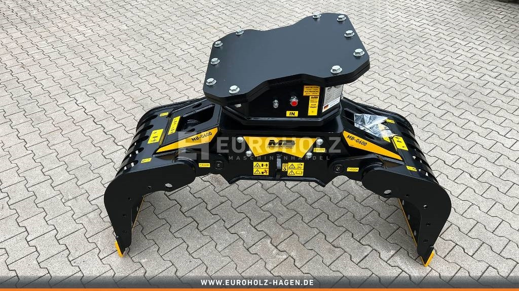 Sortiergreifer MB Crusher MB-G600 S4 6-12 t - كلّاب - آلات الإنشاء: صورة 1 Sortiergreifer MB Crusher MB-G600 S4 6-12 t - كلّاب - آلات الإنشاء: صورة 1