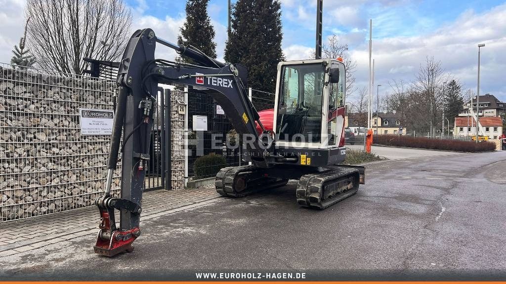 Terex Minibagger TC 50, Schnellwechsler MS03, Knickmatik - حفار صغير: صورة 1 Terex Minibagger TC 50, Schnellwechsler MS03, Knickmatik - حفار صغير: صورة 1