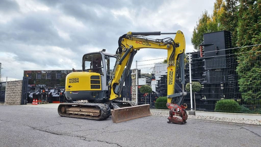 حفار صغير Wacker Neuson Minibagger 6003 RD, Verstellausl., MS08, Powertilt: صورة 7 حفار صغير Wacker Neuson Minibagger 6003 RD, Verstellausl., MS08, Powertilt: صورة 7