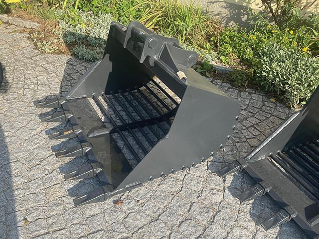 Big Sortierlöffel / Sortierschaufel 100 cm mit Lehnhoff MS03 Symlock Aufnahme - بكت: صورة 2 Big Sortierlöffel / Sortierschaufel 100 cm mit Lehnhoff MS03 Symlock Aufnahme - بكت: صورة 2