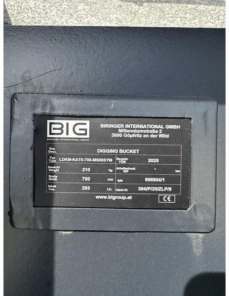 Big Tieflöffel 70cm mit MS08 Symblock Aufnahme - بكت: صورة 5 Big Tieflöffel 70cm mit MS08 Symblock Aufnahme - بكت: صورة 5