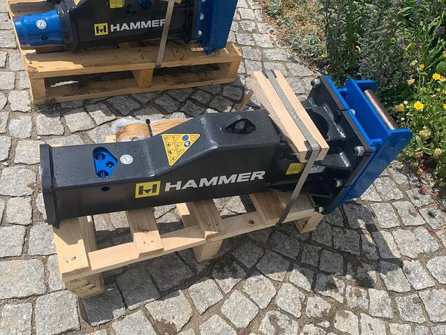 Hammer HM100 Hydraulikhammer mit Lehnhoff MS01 Aufnahme - مطرقة هيدروليكية: صورة 1 Hammer HM100 Hydraulikhammer mit Lehnhoff MS01 Aufnahme - مطرقة هيدروليكية: صورة 1