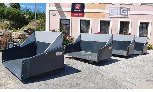 Schwerlast Transportbox / Kippmulde 180 cm mit 3 Punkt- & Euro Aufnahme - رأس تريلا: صورة 4 Schwerlast Transportbox / Kippmulde 180 cm mit 3 Punkt- & Euro Aufnahme - رأس تريلا: صورة 4