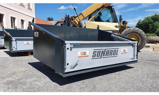 Schwerlast Transportbox / Kippmulde 180 cm mit 3 Punkt- & Euro Aufnahme - رأس تريلا: صورة 1 Schwerlast Transportbox / Kippmulde 180 cm mit 3 Punkt- & Euro Aufnahme - رأس تريلا: صورة 1