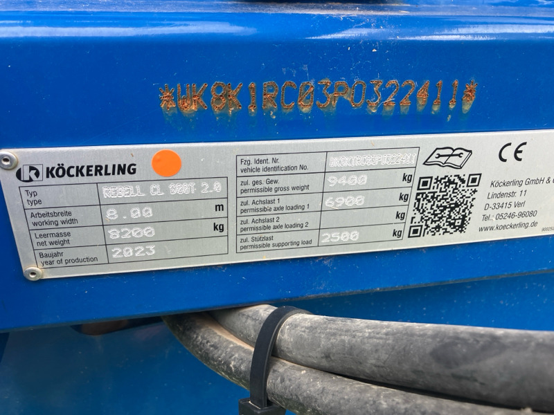 Köckerling Rebell CL 800T 2.0 - مسفلة قرصية: صورة 2 Köckerling Rebell CL 800T 2.0 - مسفلة قرصية: صورة 2