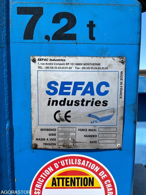 4 COLONNES SEFAC (2000) - آلات أخرى: صورة 4 4 COLONNES SEFAC (2000) - آلات أخرى: صورة 4