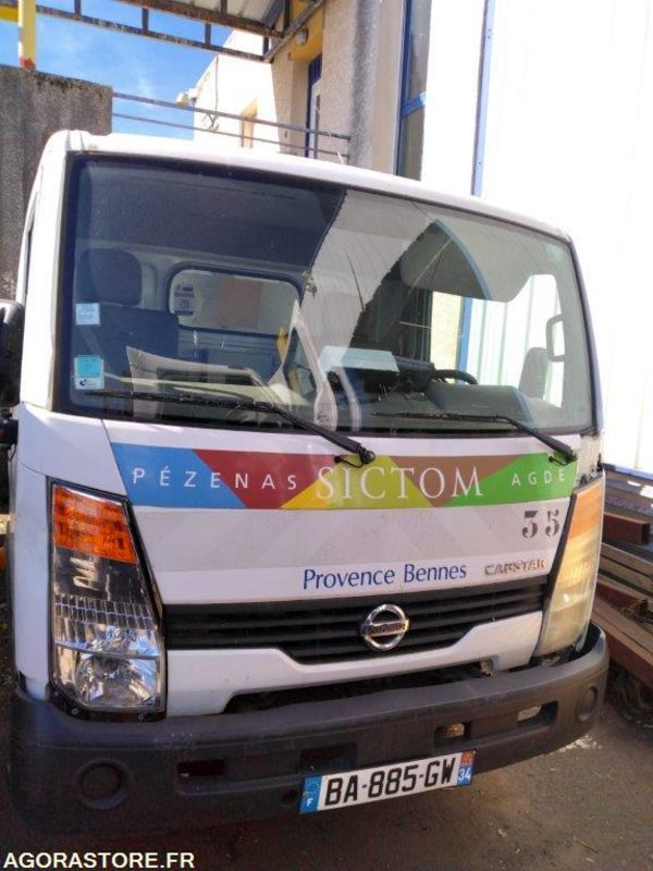 BA-885-GW MICRO BENNE NISSAN CABSTAR 203336 kms 2007 - قلاب صغير: صورة 1 BA-885-GW MICRO BENNE NISSAN CABSTAR 203336 kms 2007 - قلاب صغير: صورة 1