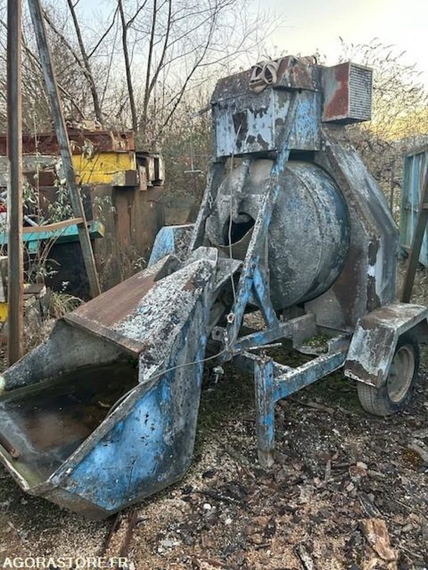 BETONNIER 400 LITRES AVEC CHARGEUR - خلاطه اسمنت: صورة 1 BETONNIER 400 LITRES AVEC CHARGEUR - خلاطه اسمنت: صورة 1