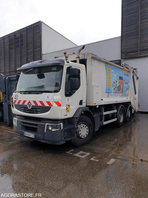 BOM RENAULT PREMIUM 340 - 20 m3 sur châssis 26T - 2014 - 180000km - شاحنة قمامة: صورة 3 BOM RENAULT PREMIUM 340 - 20 m3 sur châssis 26T - 2014 - 180000km - شاحنة قمامة: صورة 3