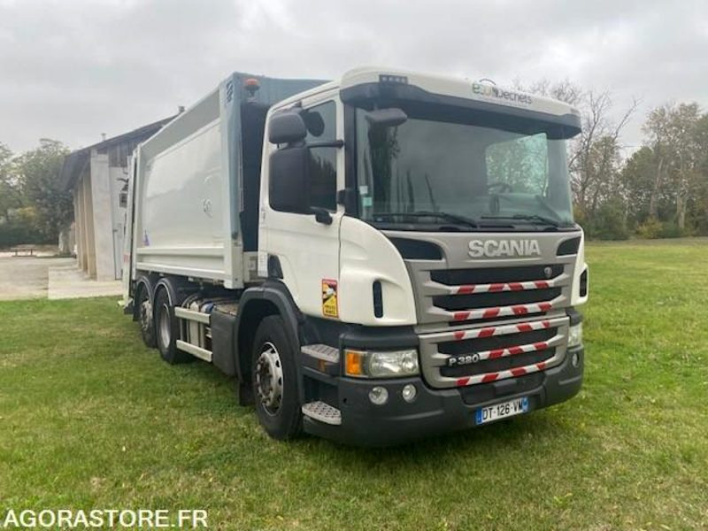 BOM SCANIA P 380 - 2015 - 164 000km - شاحنة قمامة: صورة 2 BOM SCANIA P 380 - 2015 - 164 000km - شاحنة قمامة: صورة 2