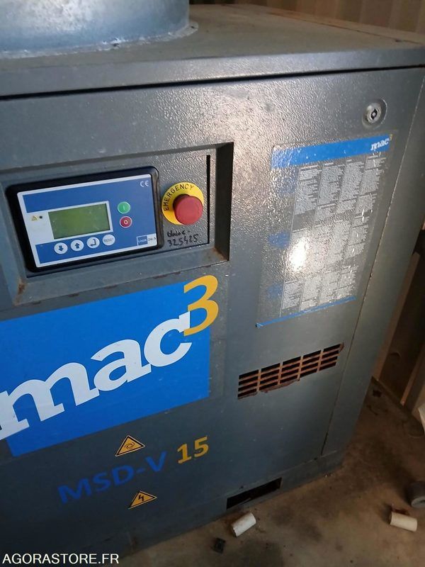 COMPRESSEUR MAC 3 MSD - V15 - 7.5B - ضاغط هوائي: صورة 1 COMPRESSEUR MAC 3 MSD - V15 - 7.5B - ضاغط هوائي: صورة 1