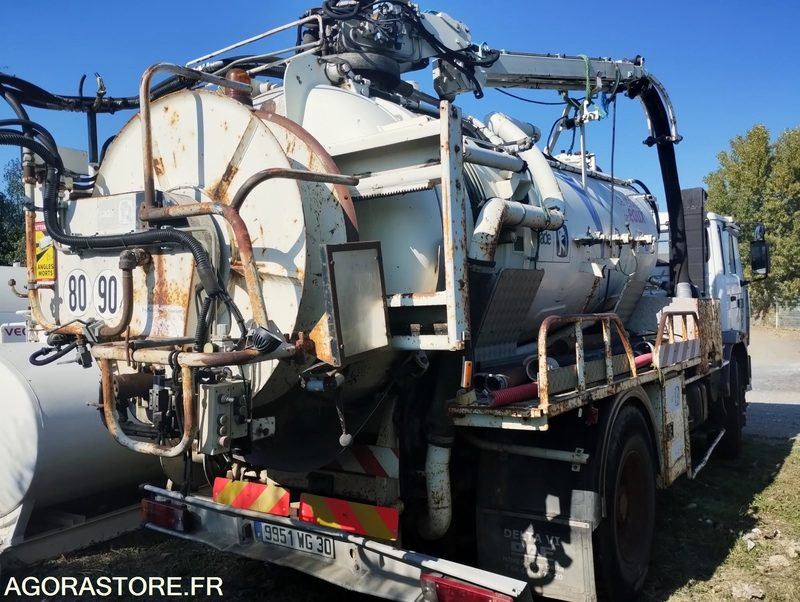 Camion 19t Hydrocureur Renault G300 Maxter – équipement Huwer - فراغ شاحنة: صورة 5 Camion 19t Hydrocureur Renault G300 Maxter – équipement Huwer - فراغ شاحنة: صورة 5