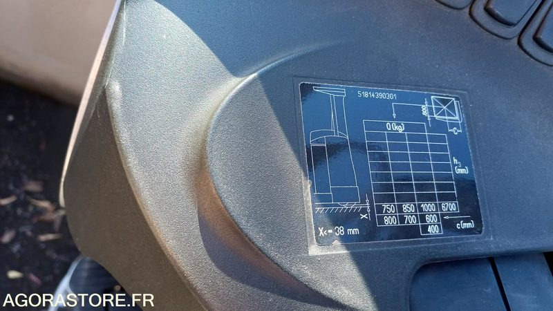 Chariot retractable (Cat.5 R489) STILL FM-X 10 3800H (C649) - رافعة شوكية كهربائية: صورة 5 Chariot retractable (Cat.5 R489) STILL FM-X 10 3800H (C649) - رافعة شوكية كهربائية: صورة 5