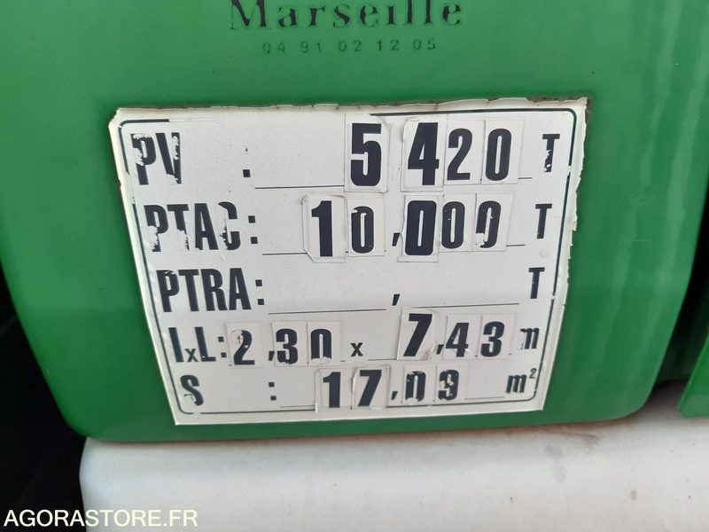 FOURGON RENAULT 10T - CD388BR - شاحنة صندوقية: صورة 5 FOURGON RENAULT 10T - CD388BR - شاحنة صندوقية: صورة 5