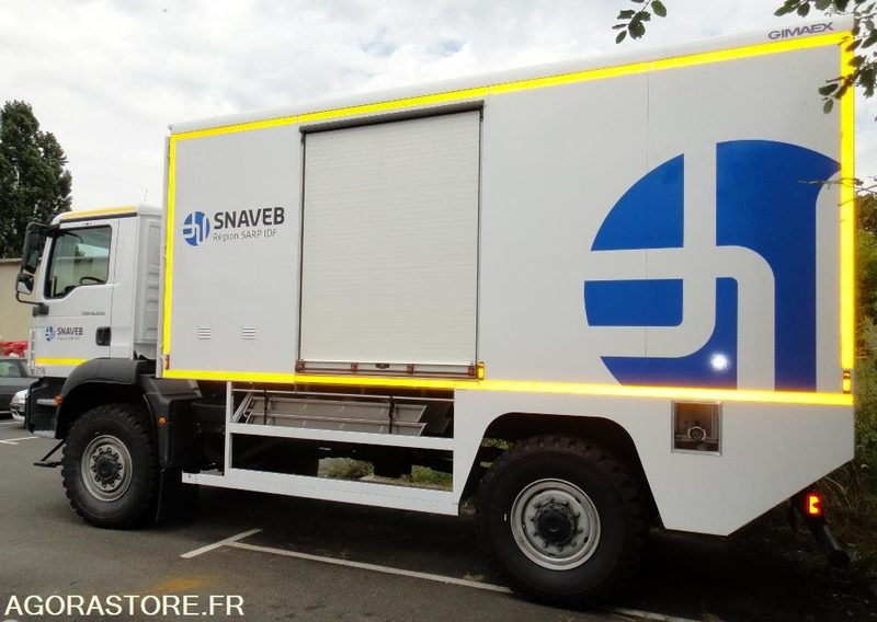 MAN TGM 4X4 18.250 Fourgon GIMAEX VASP 2011 212000Km ROULANT PRO UNIQUEMENT - شاحنة: صورة 4 MAN TGM 4X4 18.250 Fourgon GIMAEX VASP 2011 212000Km ROULANT PRO UNIQUEMENT - شاحنة: صورة 4
