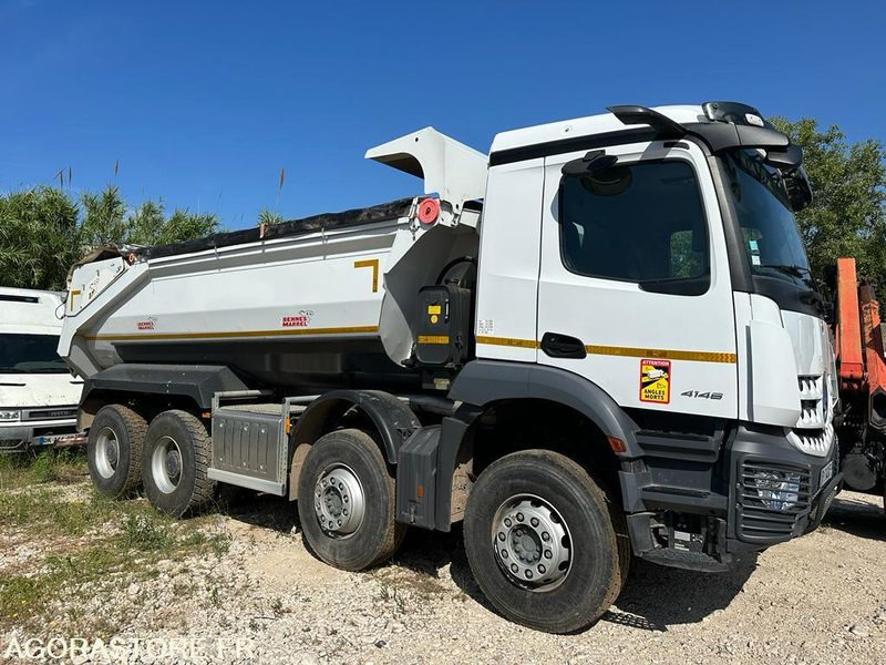 MERCEDES AROCS 4146, BENNE ARRIERE MARREL, BOÎTE AUTO - 48220KM - 2021 - شاحنة: صورة 1 MERCEDES AROCS 4146, BENNE ARRIERE MARREL, BOÎTE AUTO - 48220KM - 2021 - شاحنة: صورة 1
