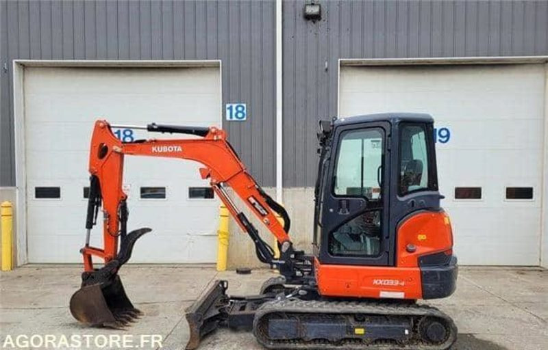 MINI-PELLE KUBOTA - KX033-4 - 2019 - 225 HEURES - PREMIÈRE MAIN - حفّار: صورة 3 MINI-PELLE KUBOTA - KX033-4 - 2019 - 225 HEURES - PREMIÈRE MAIN - حفّار: صورة 3