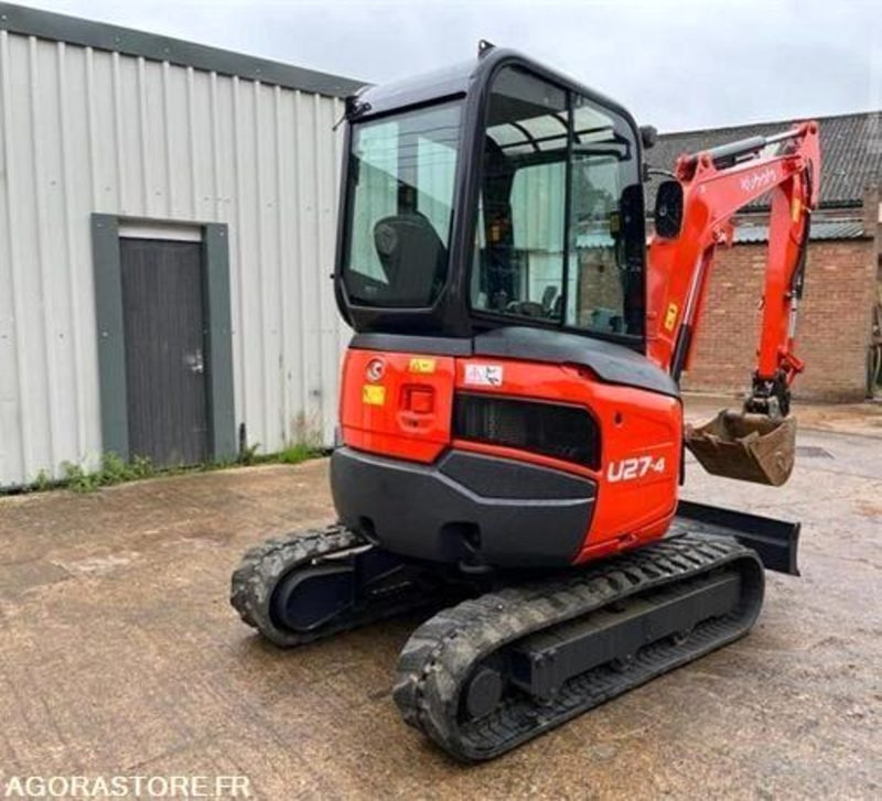 MINI PELLE - KUBOTA U27 4 - 2018 - 1177 H - PREMIÈRE MAIN - حفّار: صورة 4 MINI PELLE - KUBOTA U27 4 - 2018 - 1177 H - PREMIÈRE MAIN - حفّار: صورة 4