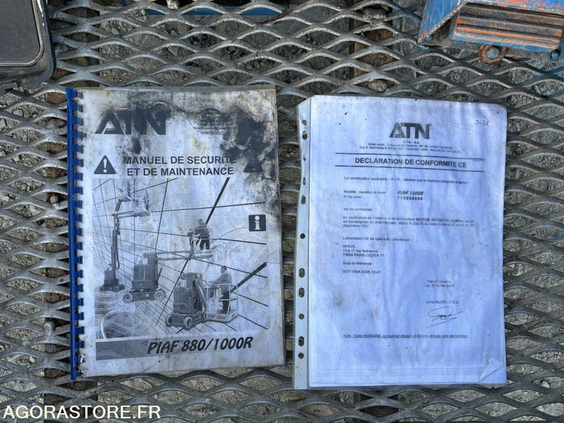 تأجير  Nacelle TOUCAN ATN 1000R mât vertical Electrique 10 m Nacelle TOUCAN ATN 1000R mât vertical Electrique 10 m: صورة 17