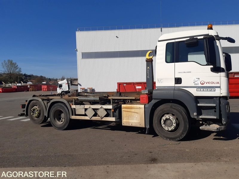 PORTEUR AMPLIROLL MAN - BRAS MARREL - 2017 - 271697 Km - (R52433) - شاحنة برافعة خطافية: صورة 2 PORTEUR AMPLIROLL MAN - BRAS MARREL - 2017 - 271697 Km - (R52433) - شاحنة برافعة خطافية: صورة 2