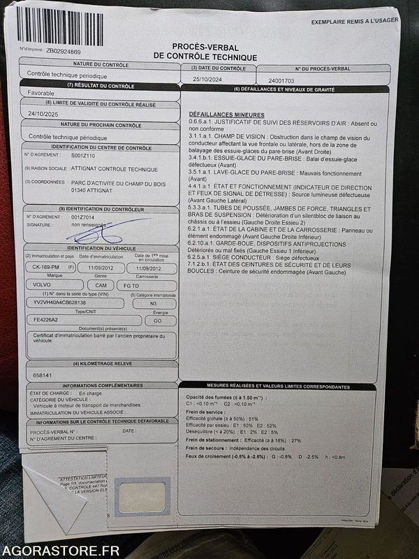 Porteur Volvo frigo - شاحنة: صورة 4 Porteur Volvo frigo - شاحنة: صورة 4