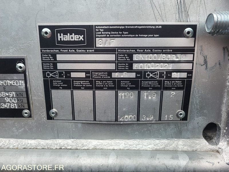 REMORQUE - نصف مقطورة: صورة 4 REMORQUE - نصف مقطورة: صورة 4