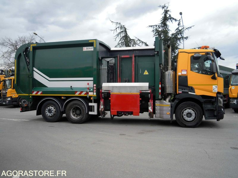 Renault 6x2 Gamme C équipé d'une benne à chargement latéral Maxxum Robopac 23m3 - شاحنة قمامة: صورة 3 Renault 6x2 Gamme C équipé d'une benne à chargement latéral Maxxum Robopac 23m3 - شاحنة قمامة: صورة 3