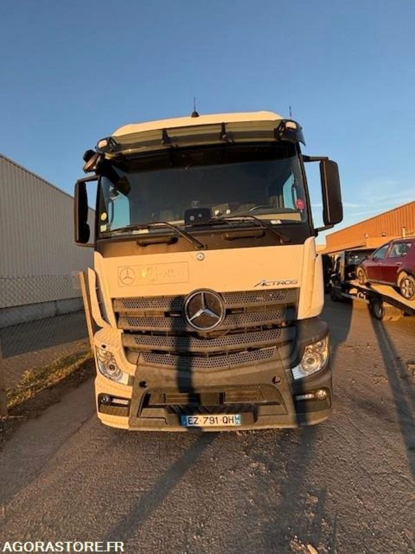TRACTEUR 4X2 MERCEDES ACTROS 1845 2018 385 000 KM + BENNE ALUMINIUM SHMITZ 2016 - رأس تريلا: صورة 2 TRACTEUR 4X2 MERCEDES ACTROS 1845 2018 385 000 KM + BENNE ALUMINIUM SHMITZ 2016 - رأس تريلا: صورة 2