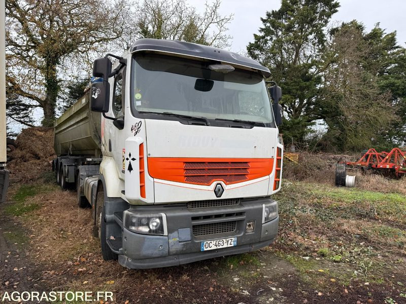 TRACTEUR RENAULT PREMIUM 460 DXI - GROUPE HYDRAULIQUE HYVA - 452000KM - 2014 - رأس تريلا: صورة 1 TRACTEUR RENAULT PREMIUM 460 DXI - GROUPE HYDRAULIQUE HYVA - 452000KM - 2014 - رأس تريلا: صورة 1