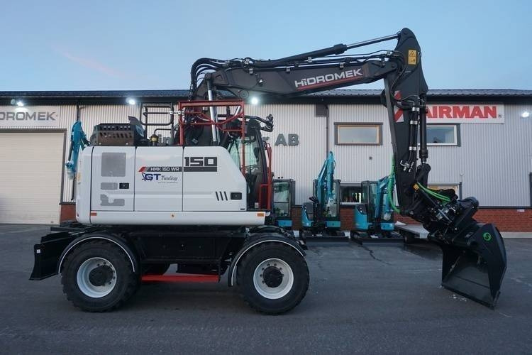 Hidromek HMK 150 WR-5 - حفار ذو عجلات: صورة 1 Hidromek HMK 150 WR-5 - حفار ذو عجلات: صورة 1
