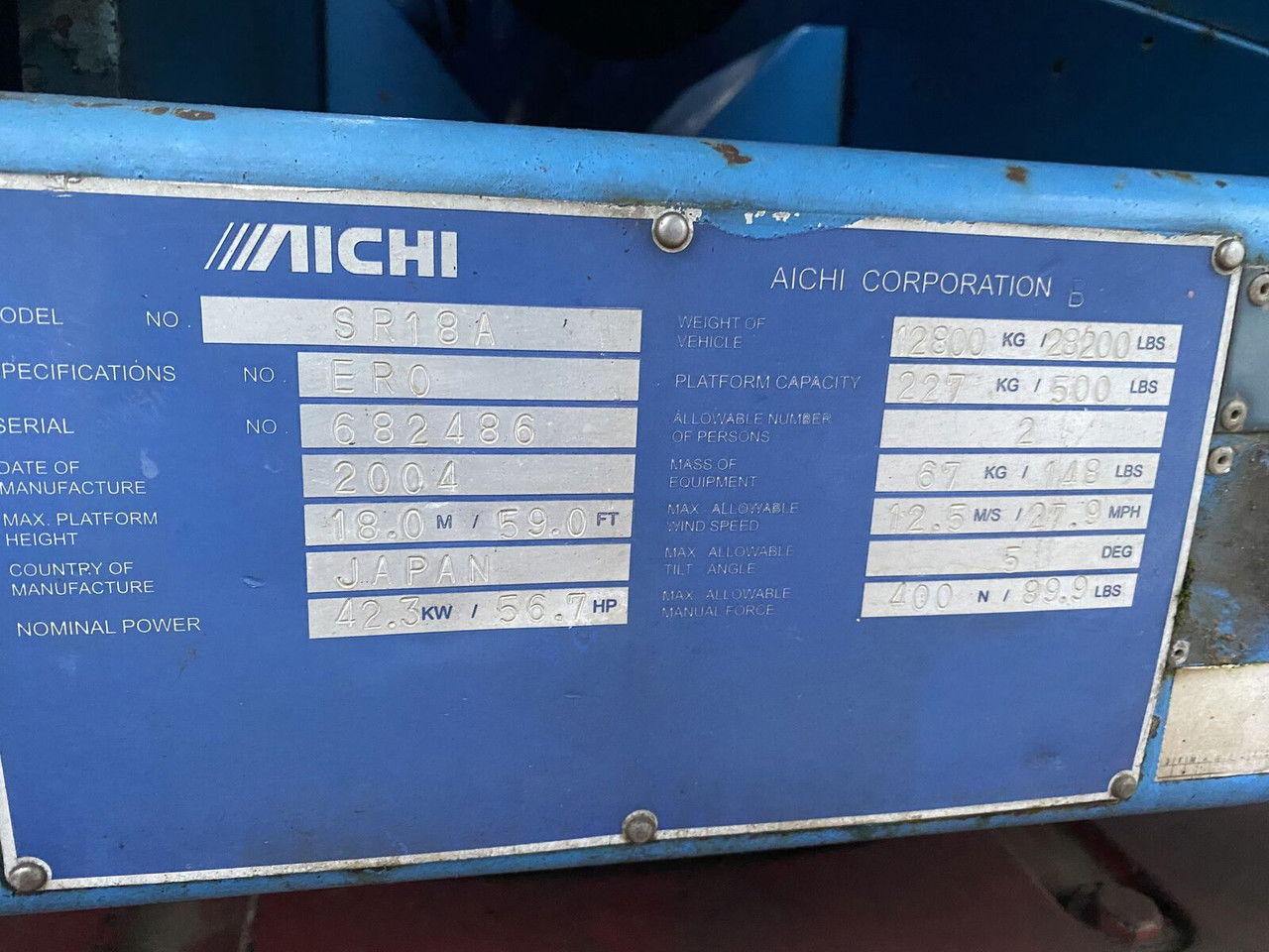 Aichi SR18A - مرفاع تلسكوبي: صورة 4 Aichi SR18A - مرفاع تلسكوبي: صورة 4