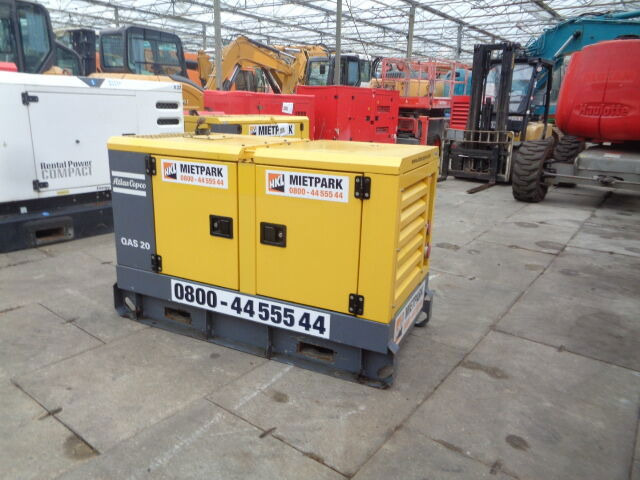 Atlas Copco QAS20 - مجموعة المولد: صورة 2 Atlas Copco QAS20 - مجموعة المولد: صورة 2