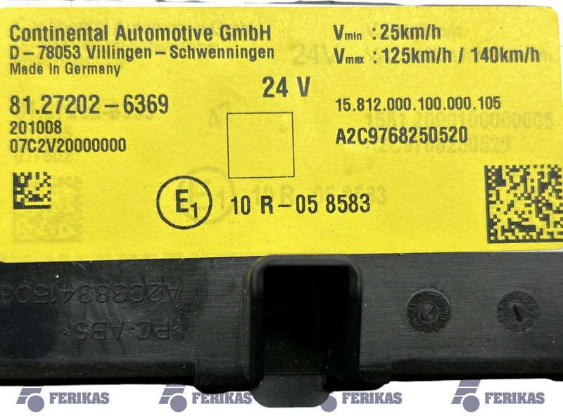 MAN LED - لوحة العدادات - شاحنة: صورة 4 MAN LED - لوحة العدادات - شاحنة: صورة 4