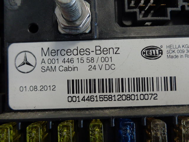 Mercedes-Benz MP4 Fuse relay protection box - النظام الكهربائي - شاحنة: صورة 3 Mercedes-Benz MP4 Fuse relay protection box - النظام الكهربائي - شاحنة: صورة 3