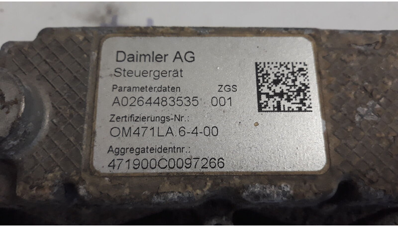 Mercedes-Benz OM471LA control unit MCM2 - وحدة إي سي يو - شاحنة: صورة 4 Mercedes-Benz OM471LA control unit MCM2 - وحدة إي سي يو - شاحنة: صورة 4