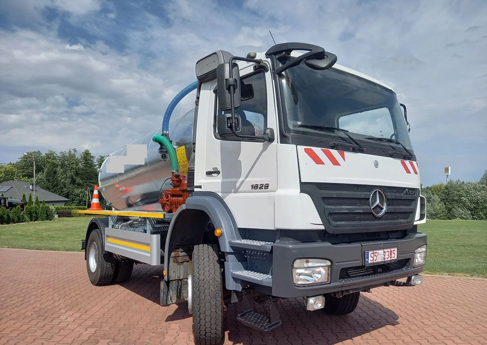 Mercedes-Benz AXOR 1829 4X4 4 WD ALLOARD - شاحنة صهريج: صورة 3 Mercedes-Benz AXOR 1829 4X4 4 WD ALLOARD - شاحنة صهريج: صورة 3