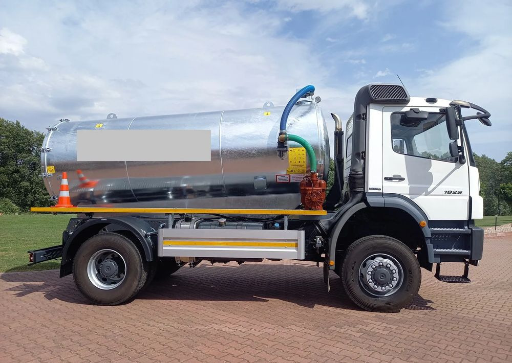 Mercedes-Benz AXOR 1829 4X4 4 WD ALLOARD - شاحنة صهريج: صورة 1 Mercedes-Benz AXOR 1829 4X4 4 WD ALLOARD - شاحنة صهريج: صورة 1