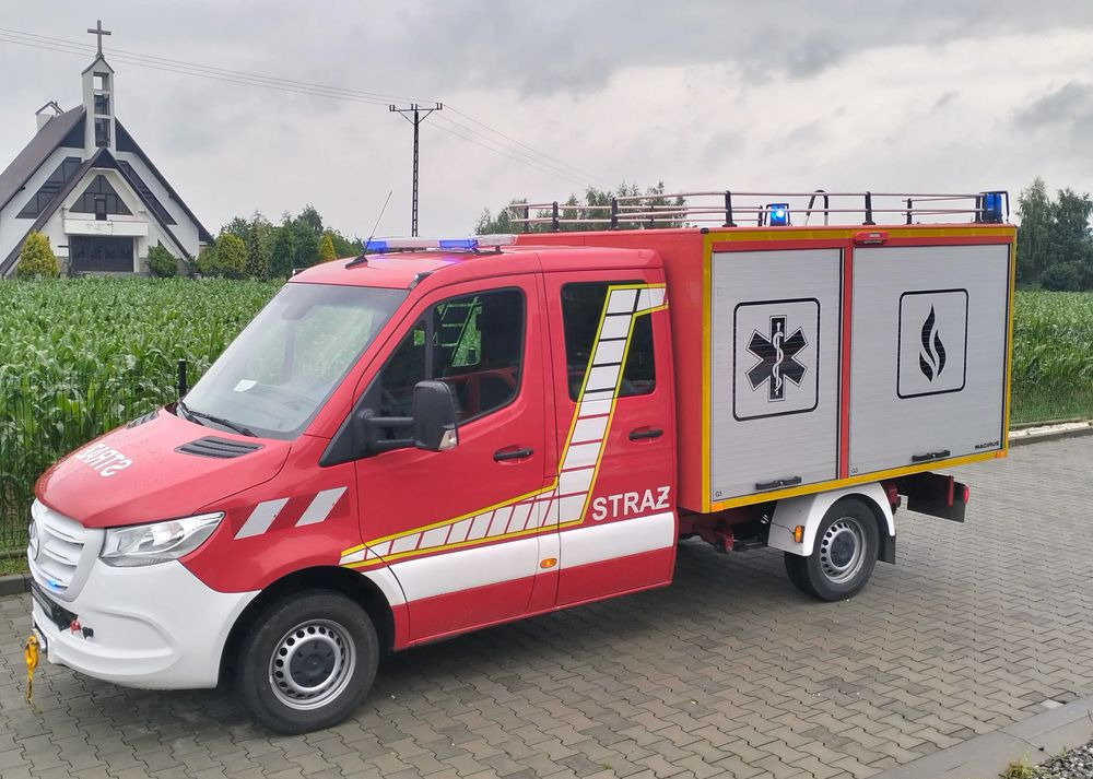 Mercedes-Benz Sprinter 907 straż strażacki pożarniczy Hasici Pompier - شاحنة حريق: صورة 4 Mercedes-Benz Sprinter 907 straż strażacki pożarniczy Hasici Pompier - شاحنة حريق: صورة 4