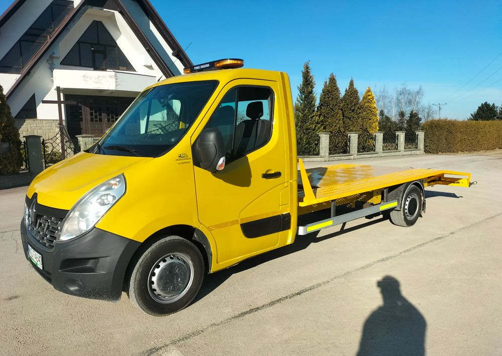 Renault Master 2.3 131km laweta auto laweta pomoc drogowa - شاحنة سحب: صورة 1 Renault Master 2.3 131km laweta auto laweta pomoc drogowa - شاحنة سحب: صورة 1