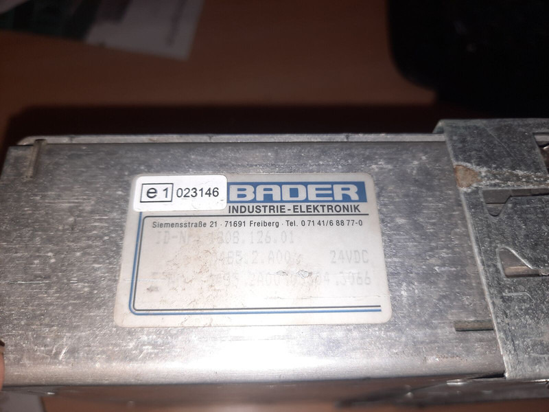 Neoplan Klimat kontrol RS232 BADER/ Clima Aire - قطع الغيار: صورة 4 Neoplan Klimat kontrol RS232 BADER/ Clima Aire - قطع الغيار: صورة 4