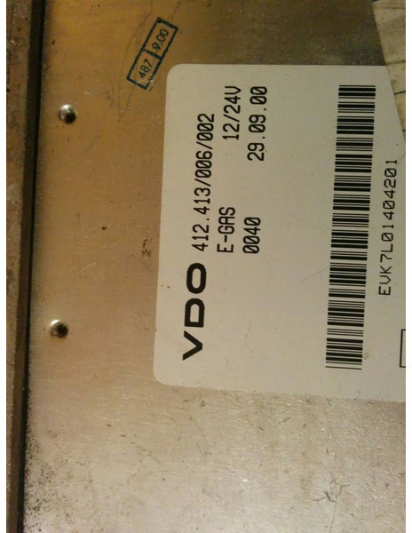Scania VDO 412.413/006/005 412.413/006/002 - وحدة إي سي يو: صورة 3 Scania VDO 412.413/006/005 412.413/006/002 - وحدة إي سي يو: صورة 3