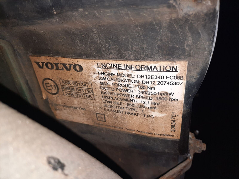 Volvo DH12E340EC06 . DH12D 340. - محرك: صورة 5 Volvo DH12E340EC06 . DH12D 340. - محرك: صورة 5