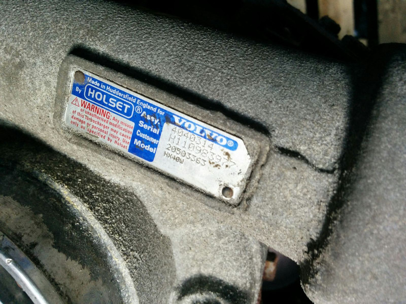 Volvo Вольво HOLSET HX40M . HX40G - تربو: صورة 5 Volvo Вольво HOLSET HX40M . HX40G - تربو: صورة 5