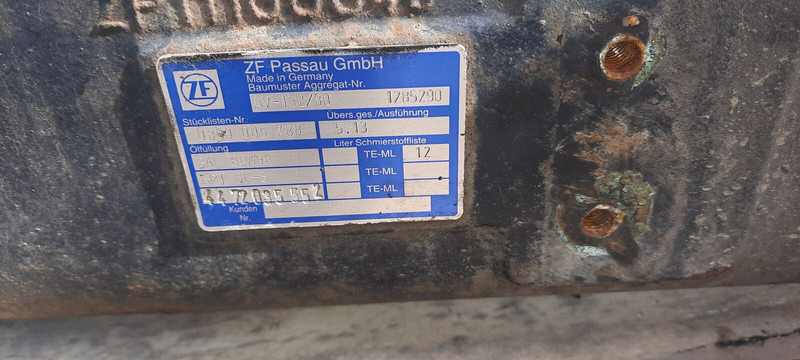 ZF Eaton Неоплан 660.4.22 Мерседес 407. Citara-2.84 DAF-1339G.2.93 - المحور الخلفي: صورة 5 ZF Eaton Неоплан 660.4.22 Мерседес 407. Citara-2.84 DAF-1339G.2.93 - المحور الخلفي: صورة 5