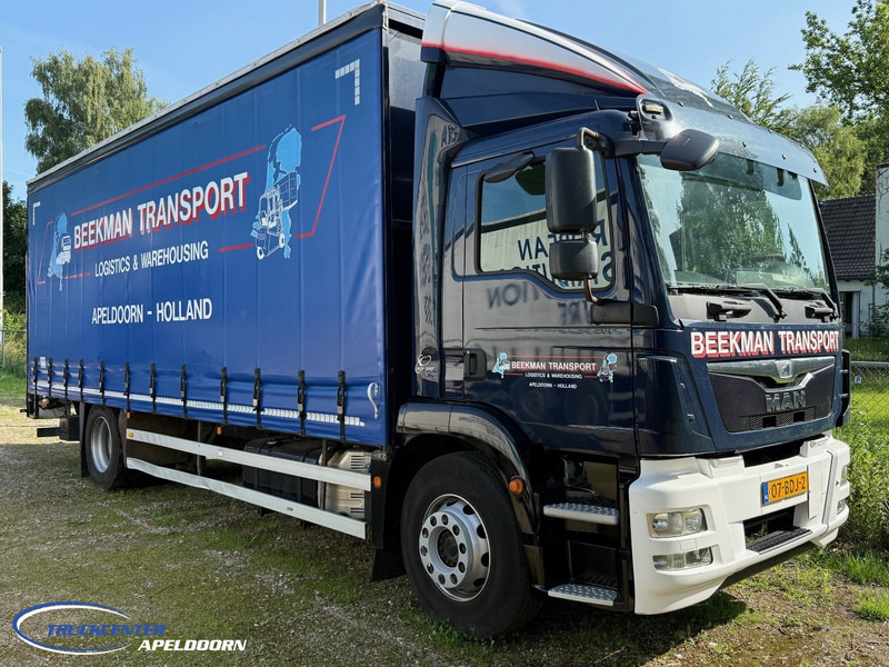 MAN TGM Euro 6, Schuifdak - شاحنة ذات ستائر جانبية: صورة 1 MAN TGM Euro 6, Schuifdak - شاحنة ذات ستائر جانبية: صورة 1