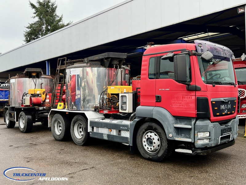 MAN TGS 26.480 6x4 Steel springs, Manuel, R Kolberg Bitumen heater - شاحنة: صورة 1 MAN TGS 26.480 6x4 Steel springs, Manuel, R Kolberg Bitumen heater - شاحنة: صورة 1