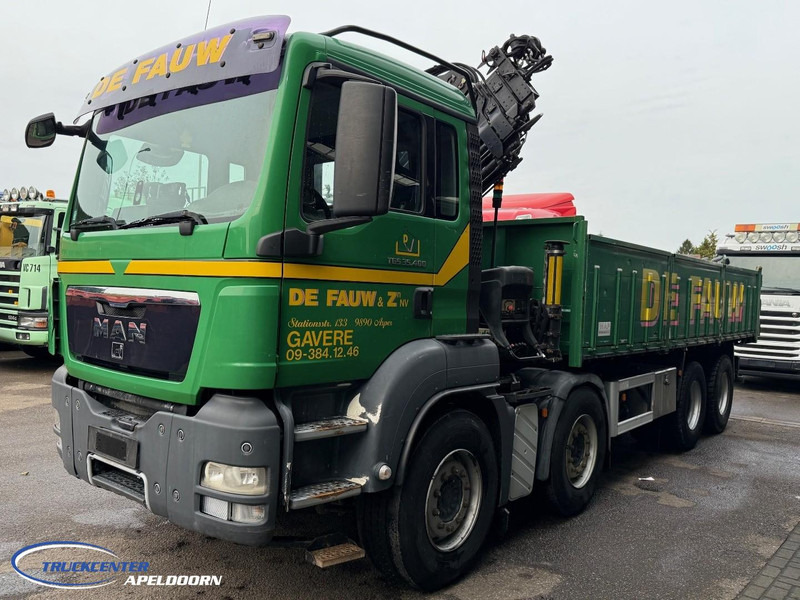 MAN TGS 35.400 8x4 Bladgeveerd, Handgeschakeld, HIAB 166-E4 Hipro - شاحنة قلاب, شاحنة كرين: صورة 3 MAN TGS 35.400 8x4 Bladgeveerd, Handgeschakeld, HIAB 166-E4 Hipro - شاحنة قلاب, شاحنة كرين: صورة 3