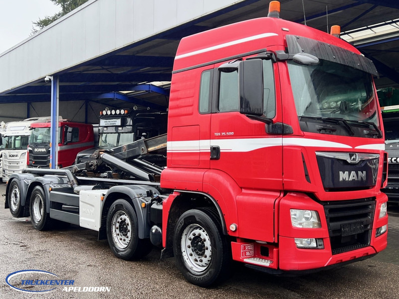 MAN TGS 35.500 8x2, Euro 6, Blower compressor - شاحنة برافعة خطافية: صورة 1 MAN TGS 35.500 8x2, Euro 6, Blower compressor - شاحنة برافعة خطافية: صورة 1